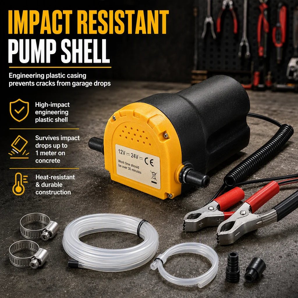 Durable compact oil transfer pump