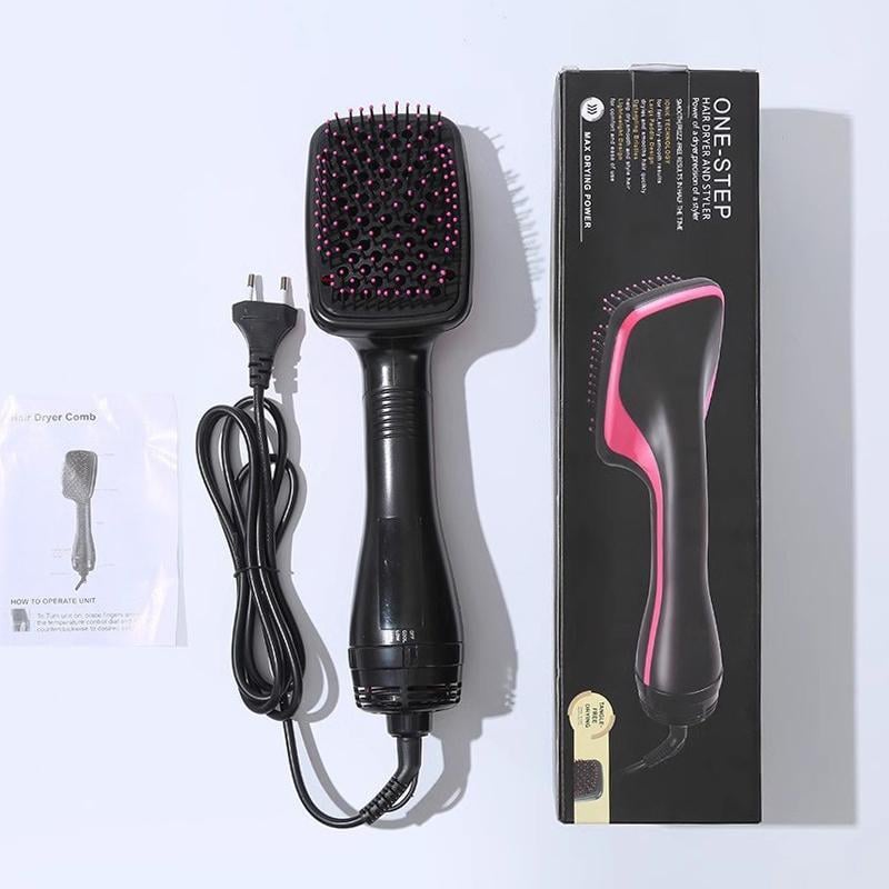Hair dryer brush styling details