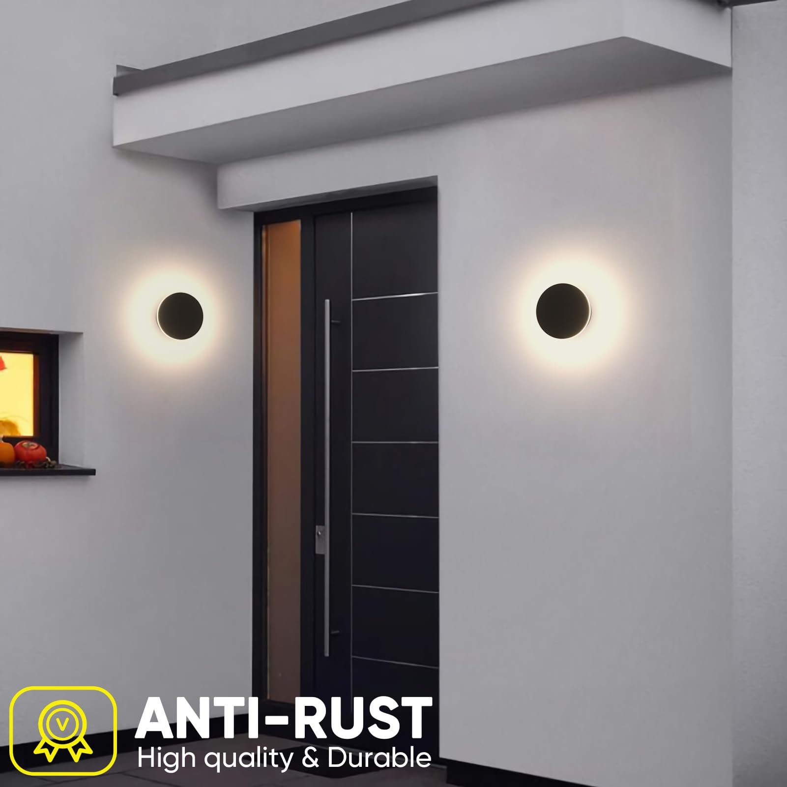 Image showing the anti-rust feature on an outdoor installation.