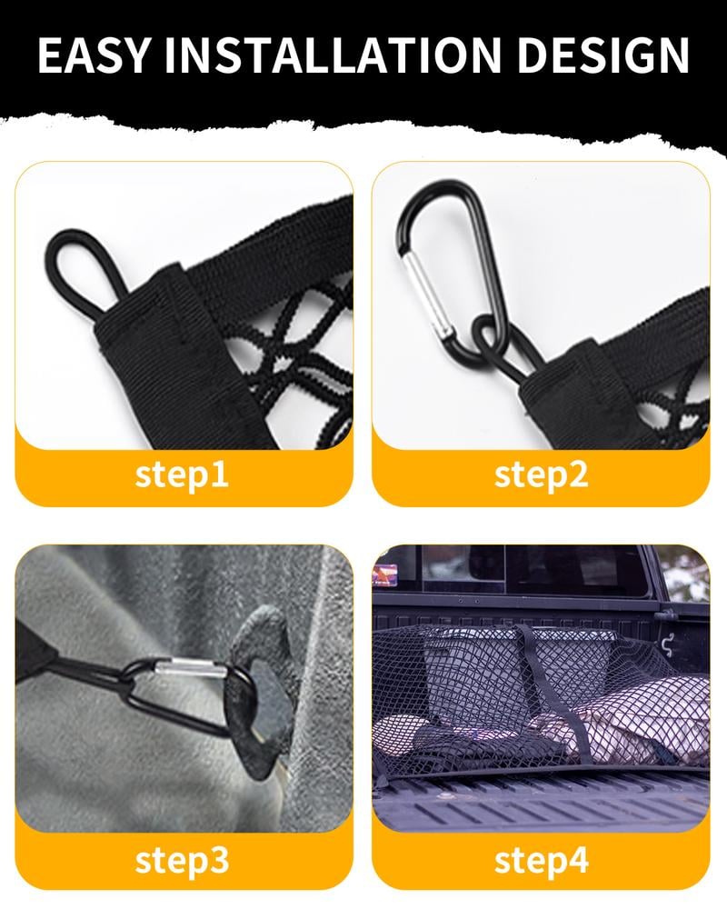 Highly Elastic Cargo Net 3