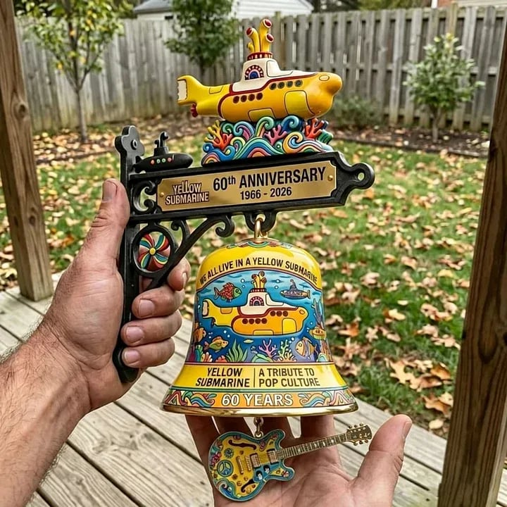 Farm heritage tractor decorative bell