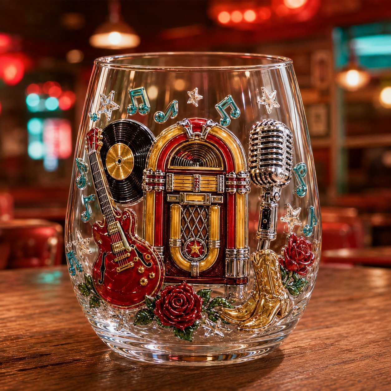 Honky-Tonk 3D glass