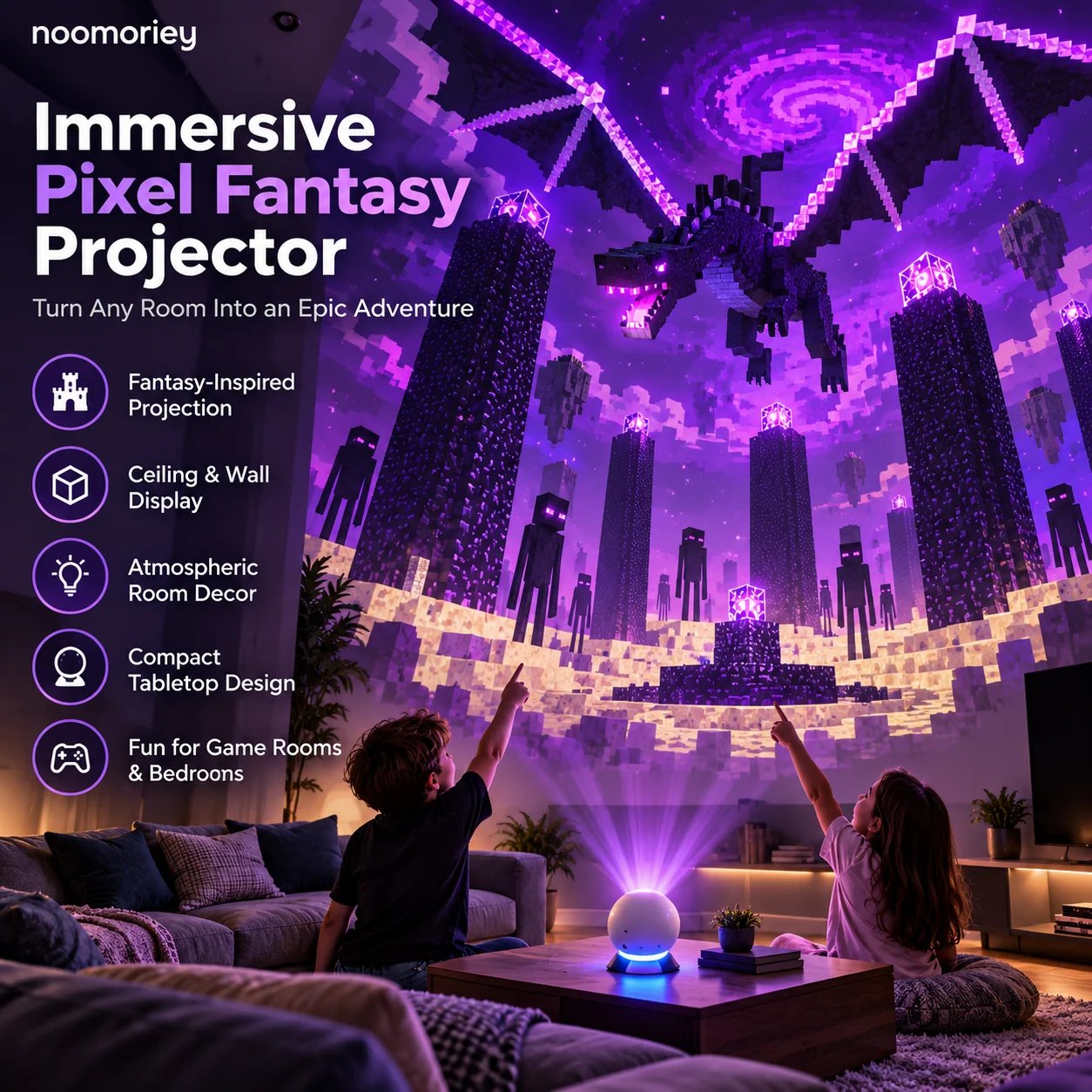Pixel Fantasy Scene Projector main preview