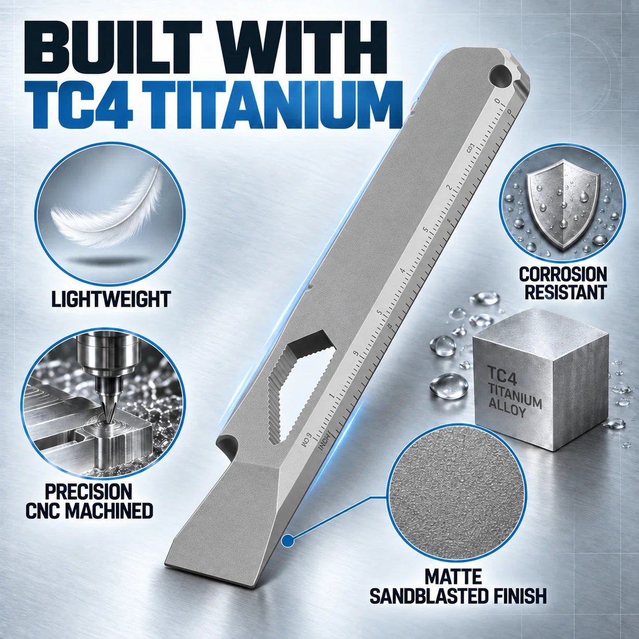TC4 titanium construction