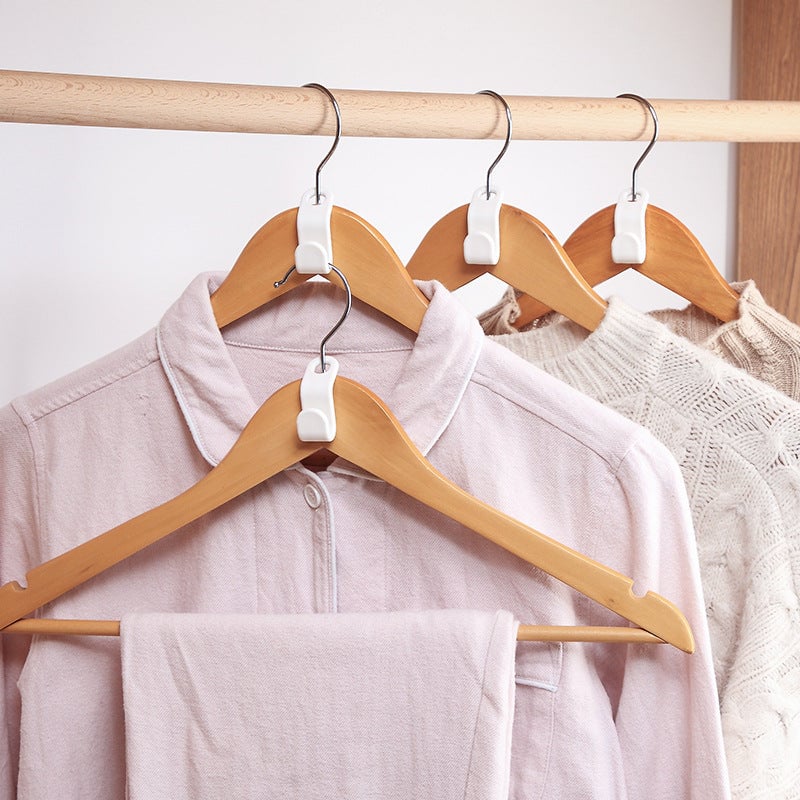 Space-Saving Clothes Hanger Connector Hooks – Lucie decor