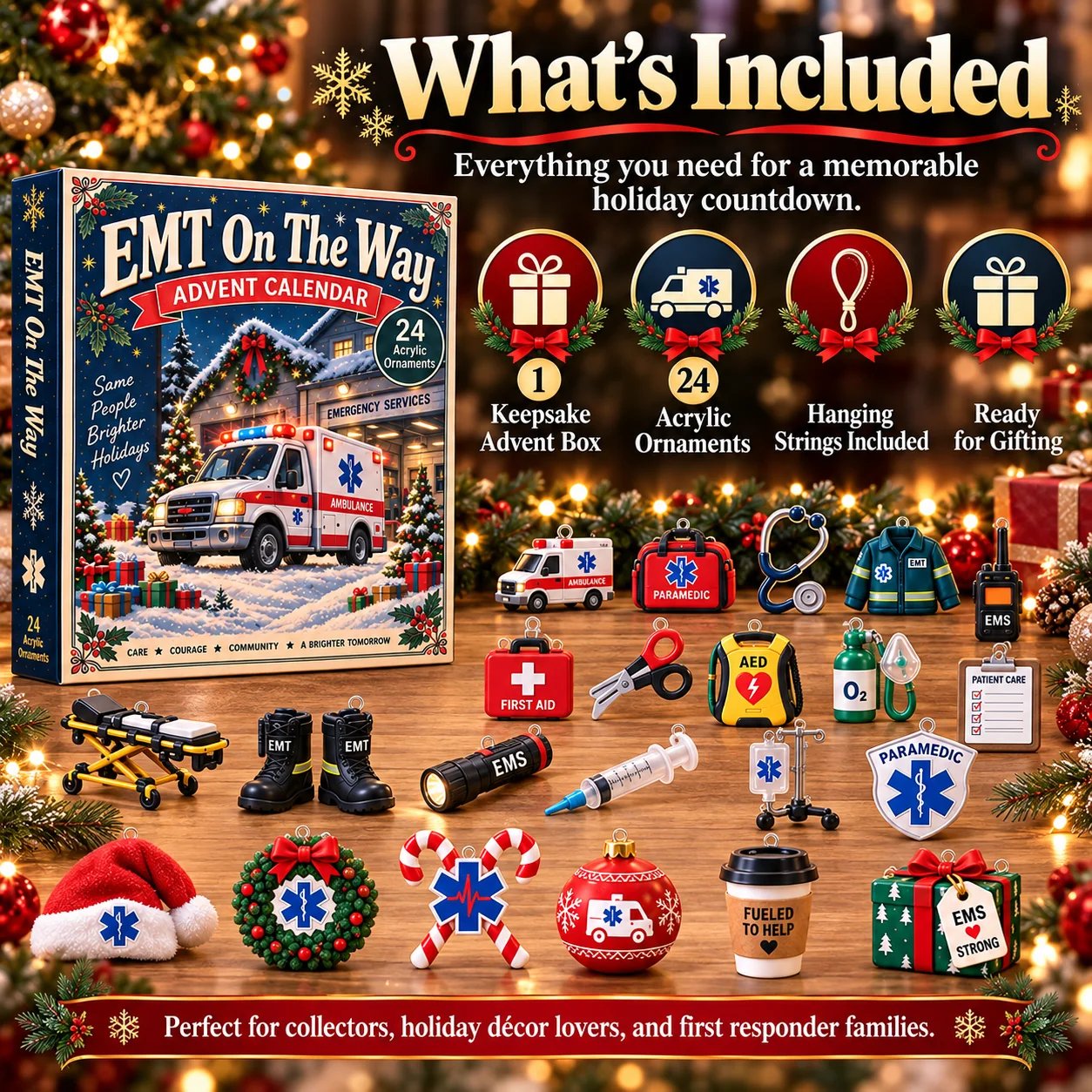 🚑 EMT On The Way Advent Calendar 2026 – 24-Day Countdown lifestyle