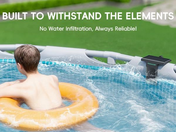Product Introduction of Poolhacker Poolside Solar light, Solar Light for Swimming Pool, above ground pool and In ground Pool 9