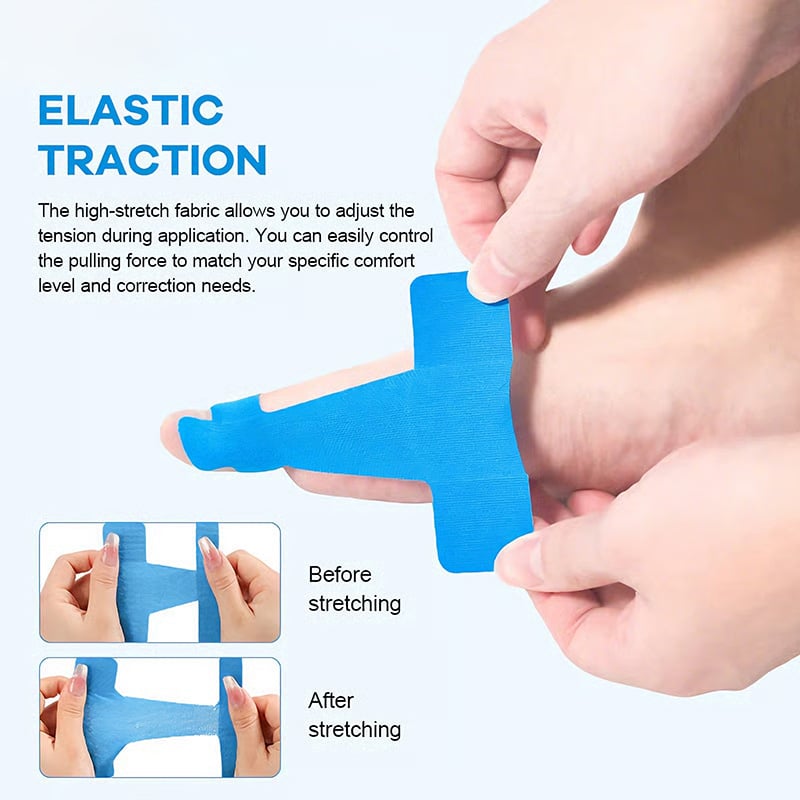 Hallux valgus tape support for daily walking