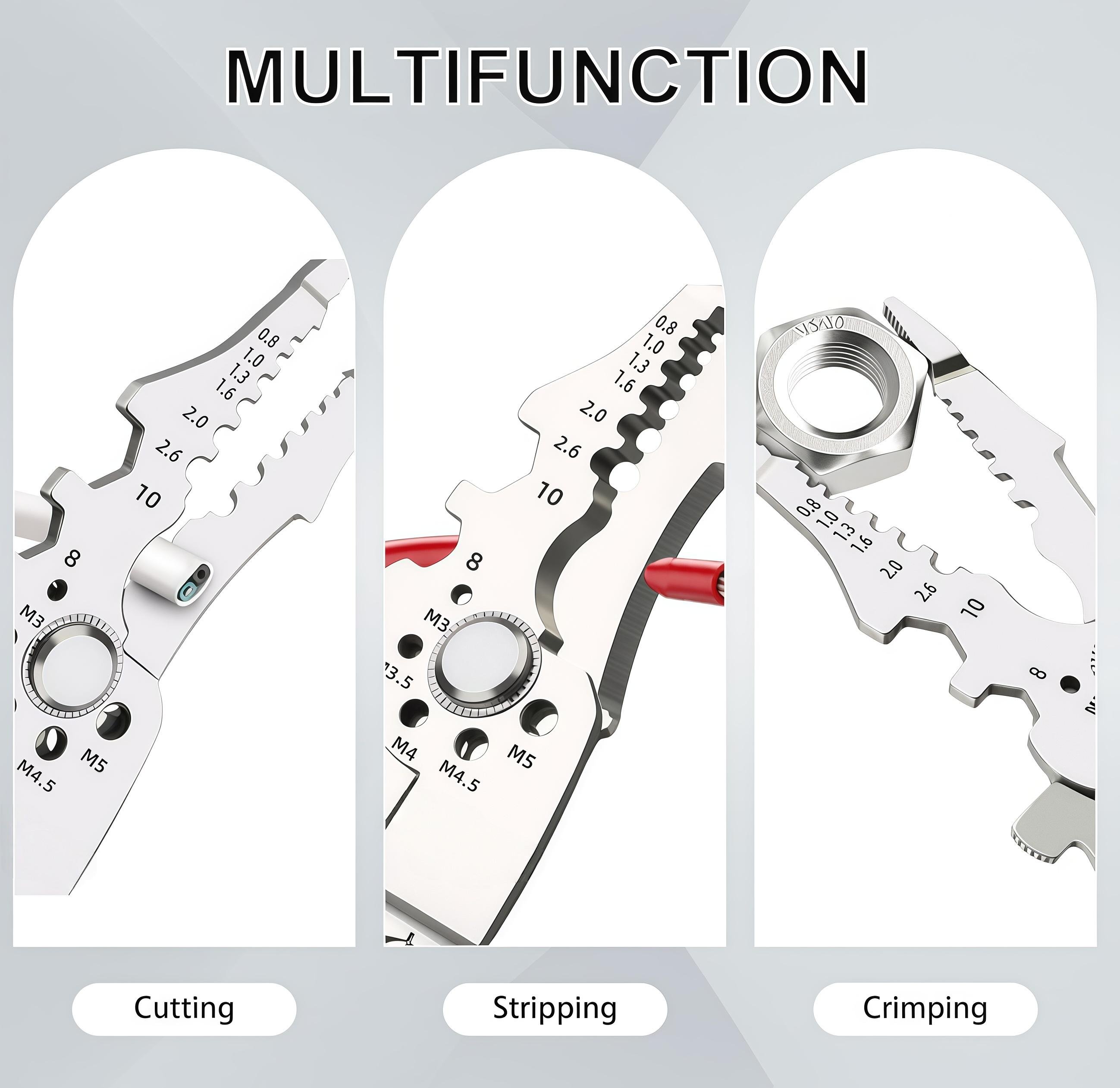Quick Wire Connection Assortment Kit with Wire Stripper & （50-100）pcs Lever Connectors for 28-12 AWG Wires Safe Reliable for Home Office Factory, Durable Reliable Connectors, Quick Snap Connector Switch