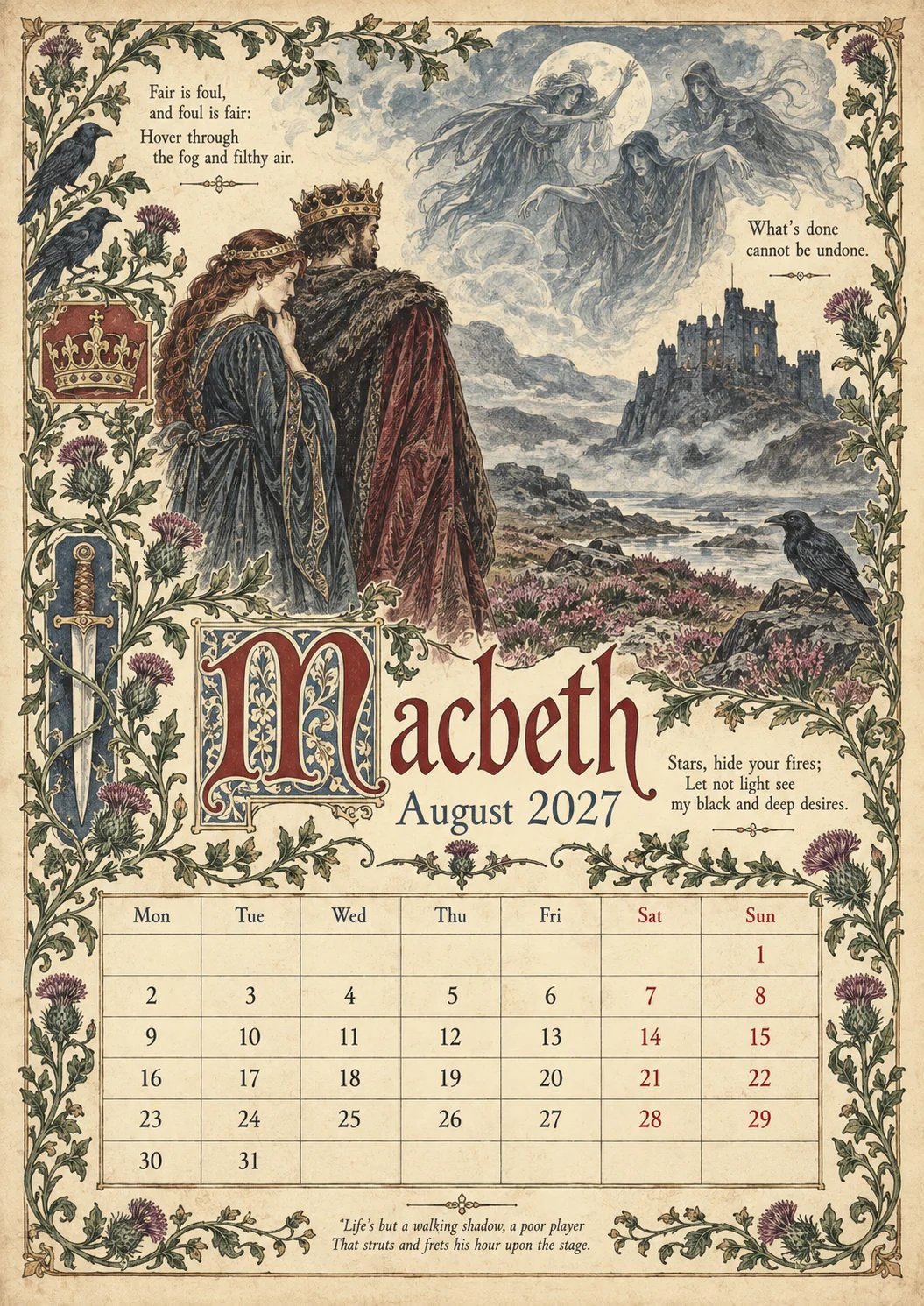 August — Macbeth August — Macbeth