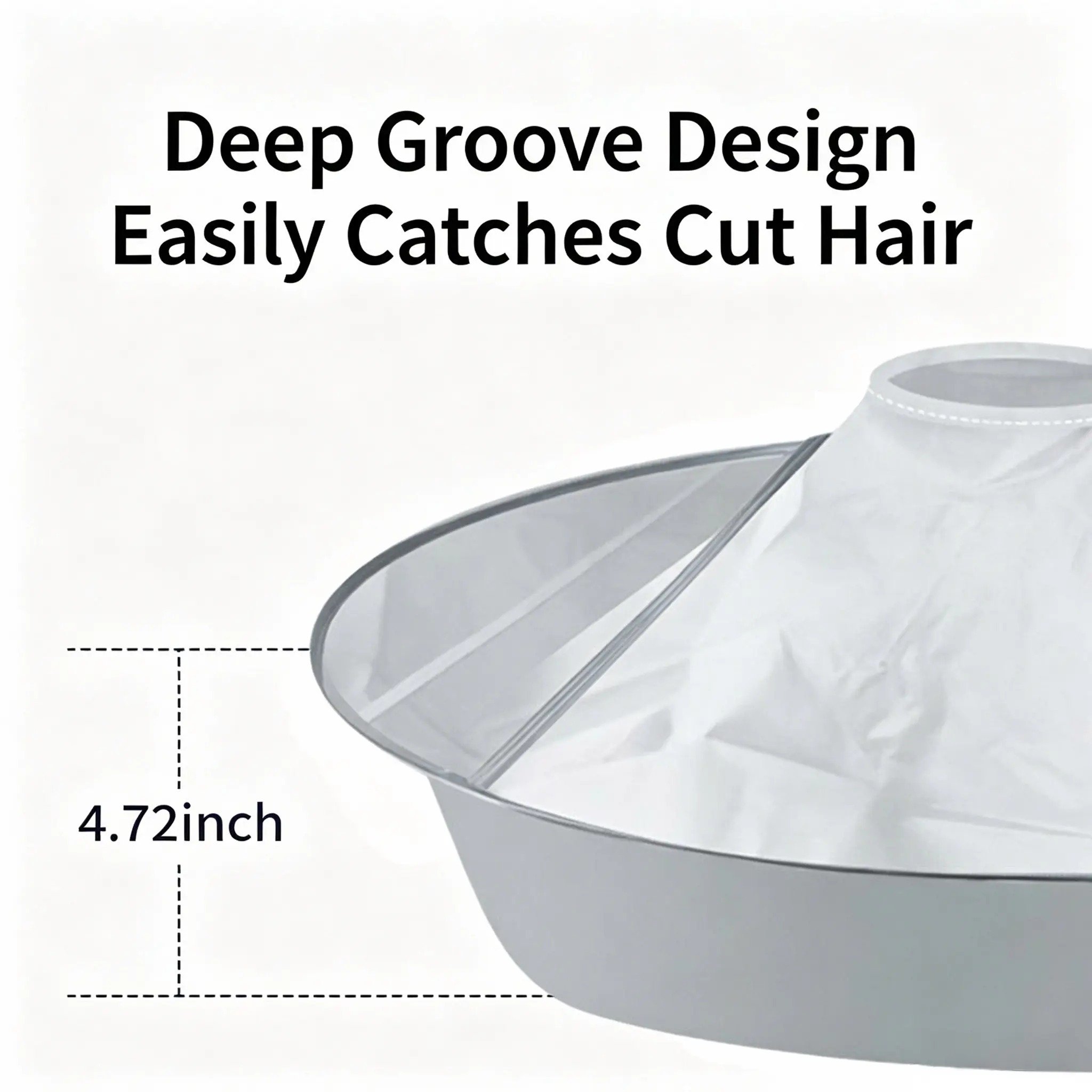 Water resistant haircut cape