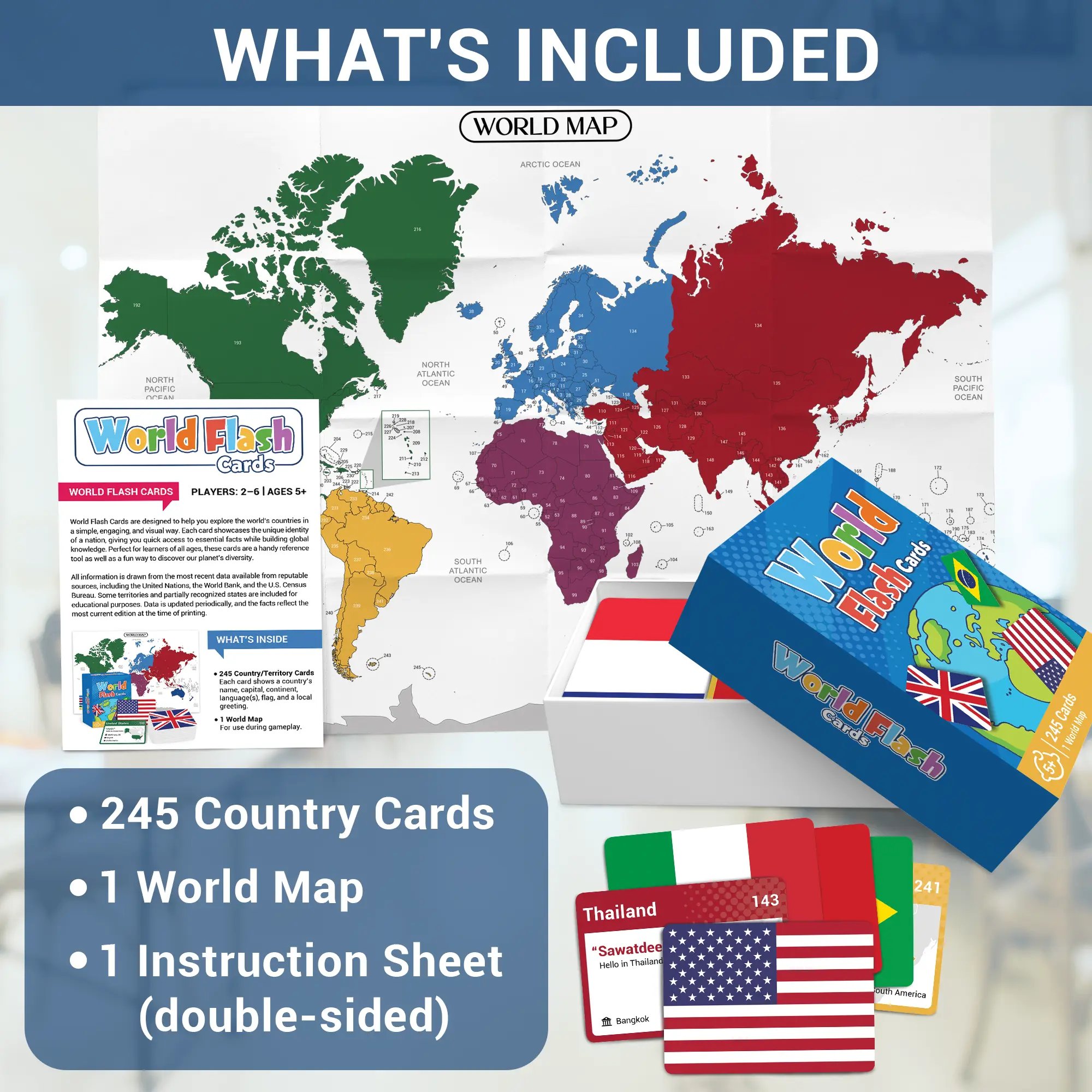 Complete flashcard set