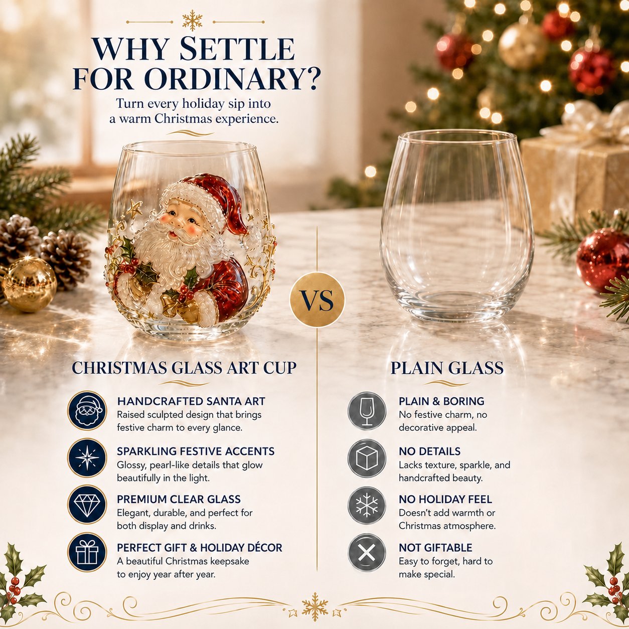 Available Christmas glass designs