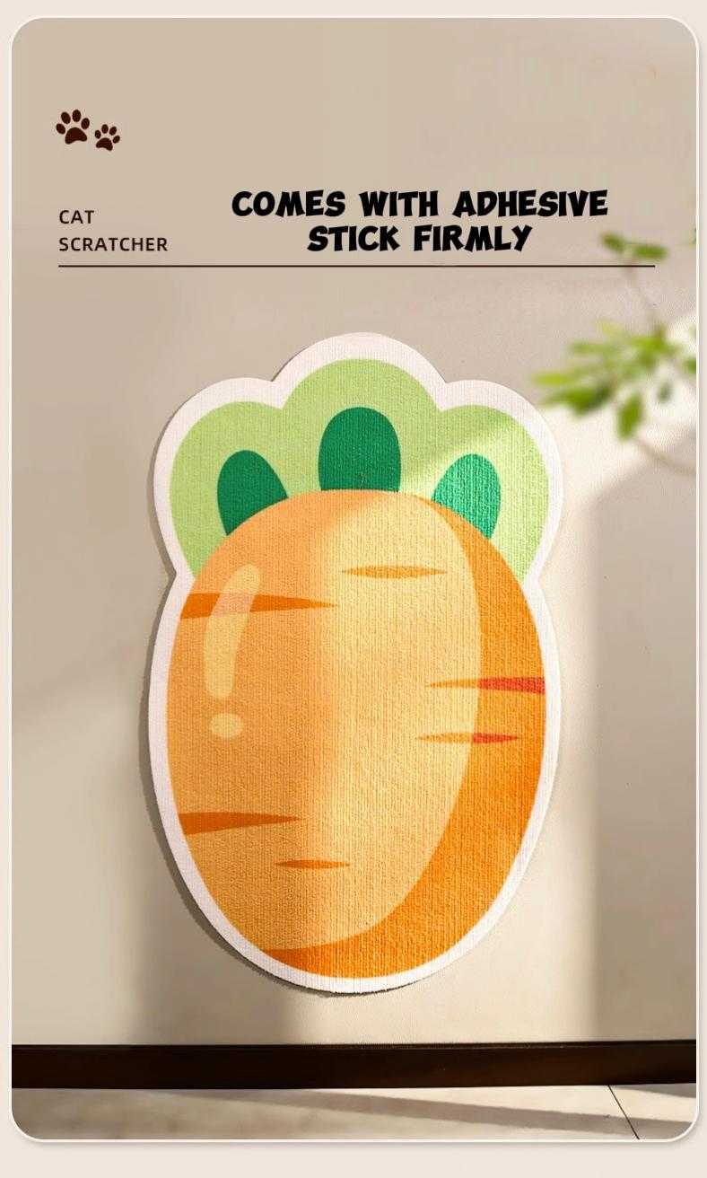 Product Introduction of Wall-mounted cat scratching mat. It is wear-resistant and doesn't shed debris. It's a great tool to prevent cats from scratching the sofa. It can be pasted on doors, sofas and furniture. 5