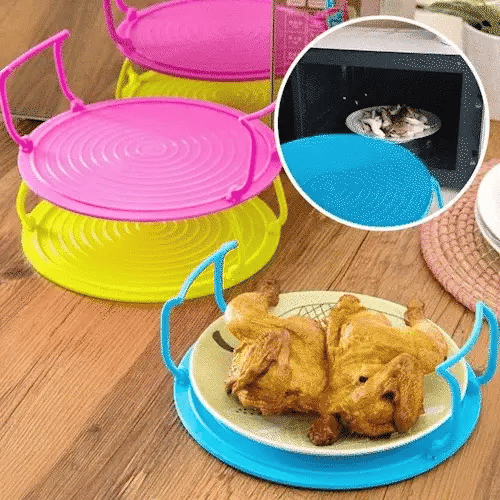 Foldable microwave rack storage