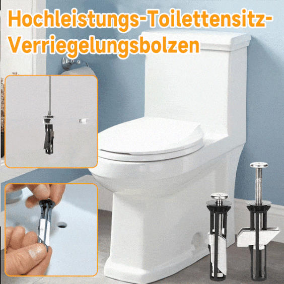 Robuste WC-Sitz-Befestigungsschrauben-Set 🚽👍