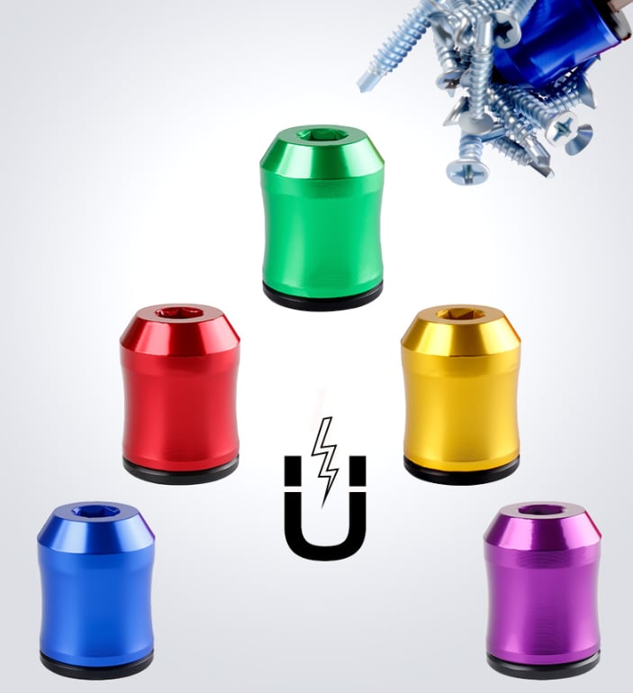 🔥Starker magnetischer Schraubenring, 6,35 mm universeller magnetischer Schraubenringkopf