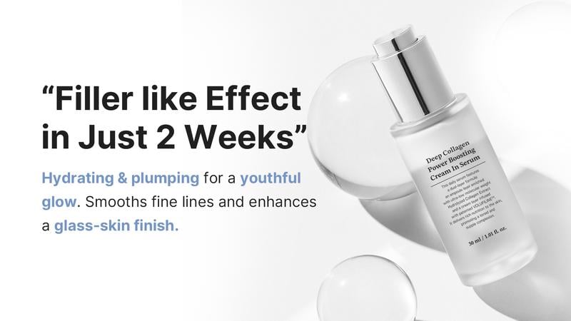 Product Introduction of [SUNGBOON EDITOR OFFICIAL] Glass Skin Collagen Volufiline Cream-in-Serum | Gentle, Nourishing &Comfort Korean Skincare Moisturizer for Firming & Hydrating 2