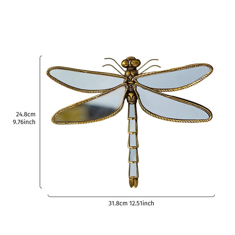 Dragonfly Design Wall Mounted Decor, Creative Wall Decor, Home Decor for Living Room Bedroom, Wall Hanging Decor, Room Decor, Home Decor, Shelves