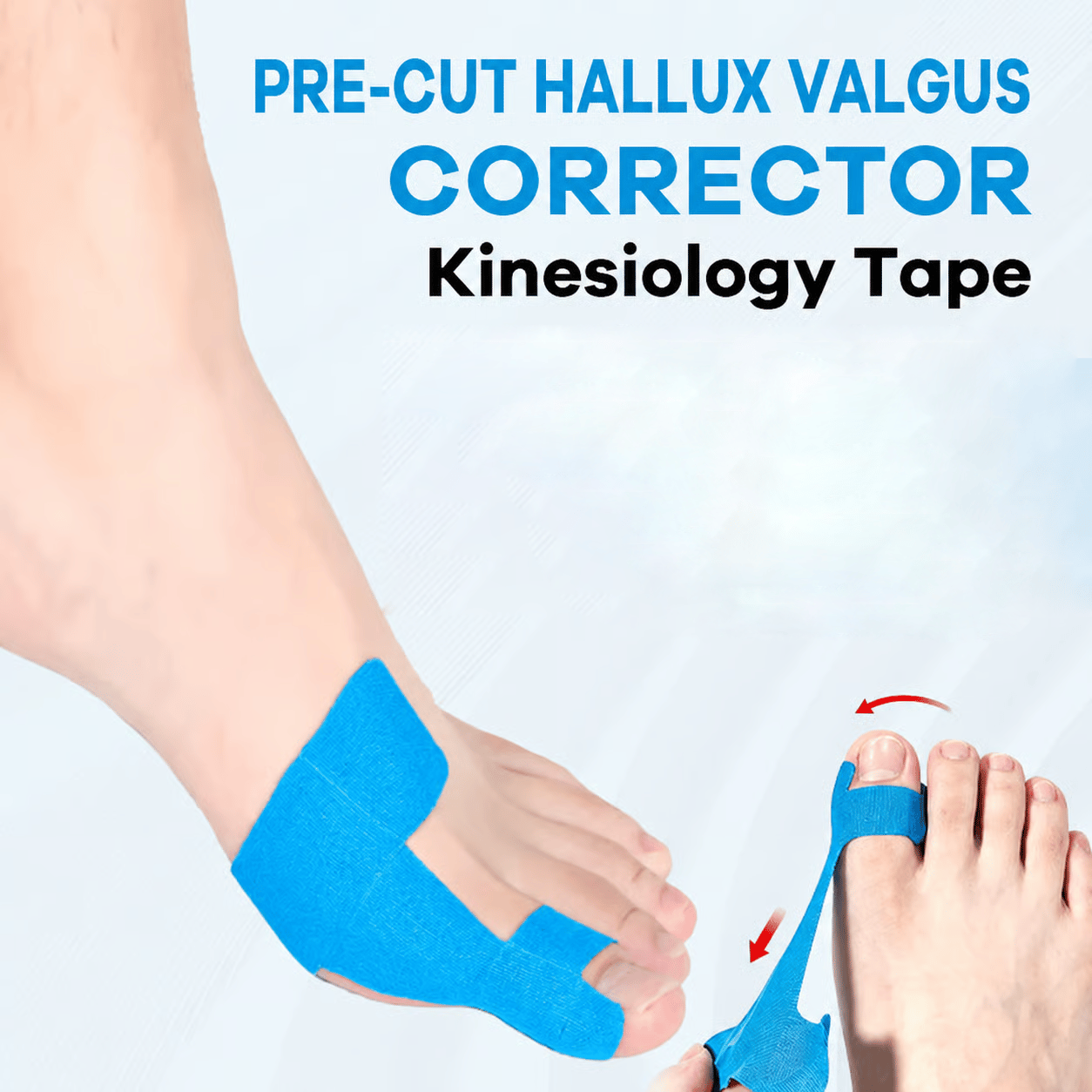 Pre-cut Hallux Valgus Corrector Kinesiology Tape