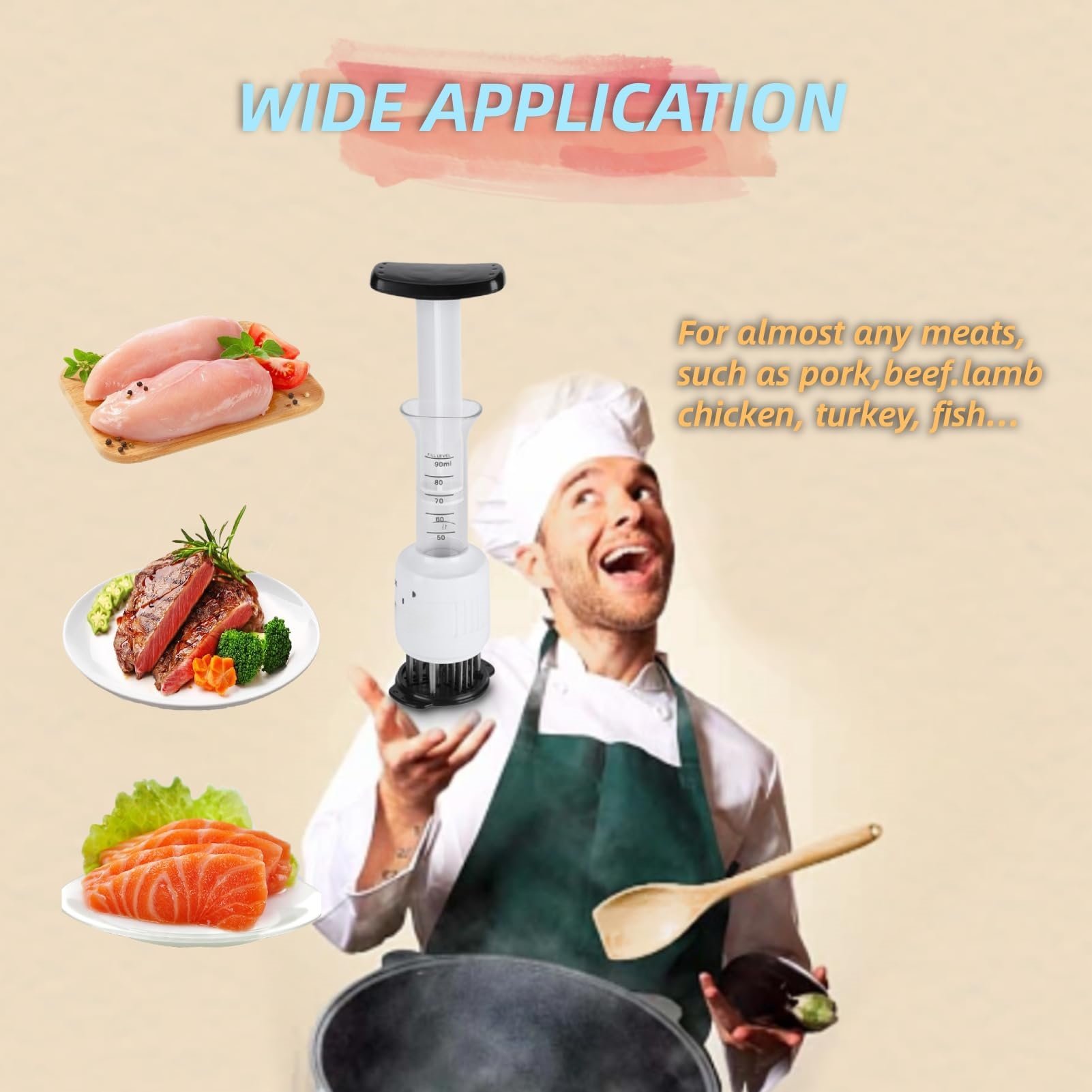 Versatile use for multiple meats
