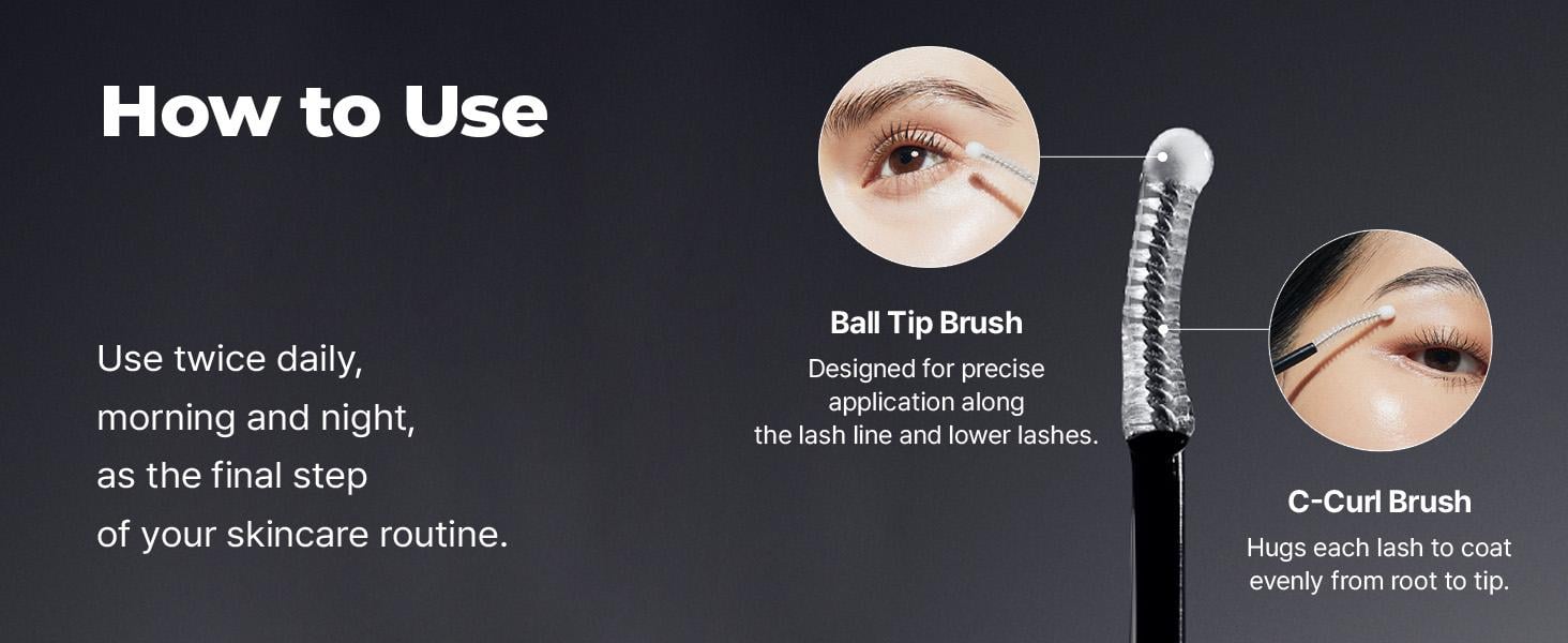 [EPAIS Official Shop] Essential Eyelash Growth Serum, Jumbo Size 0.5fl.oz - Safe & Gentle Lashes Care, Fuller, Thicker in 2 Weeks, Non-Prostaglandin, Hormone-free
