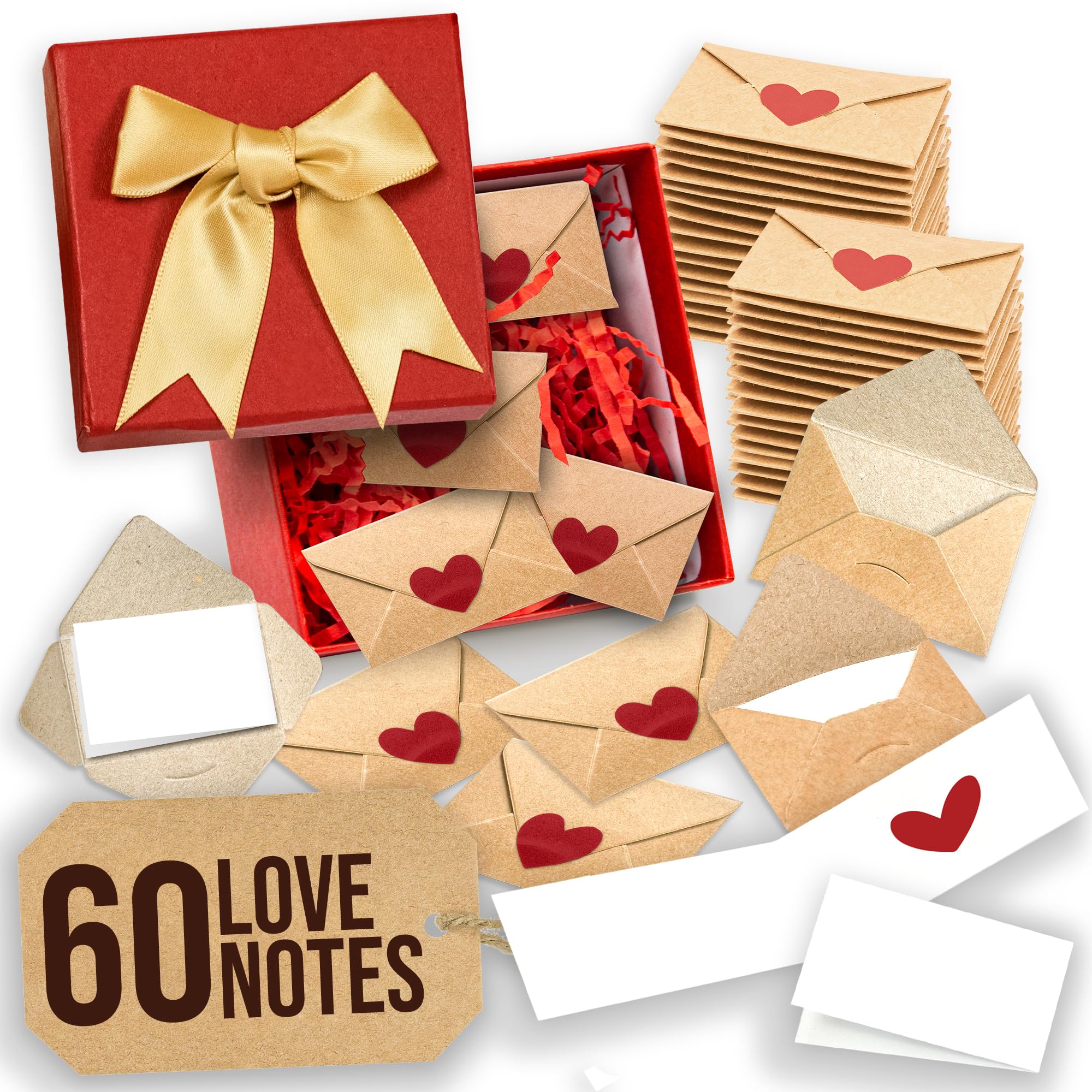 60 Love Notes product spread