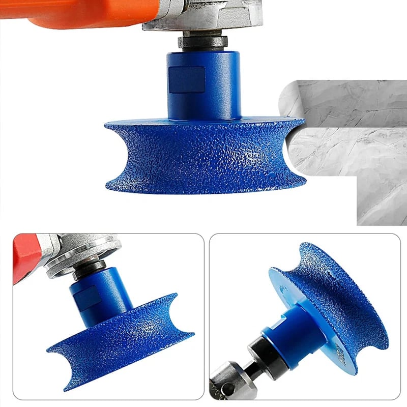 Dual-tool compatibility with angle grinder and drill