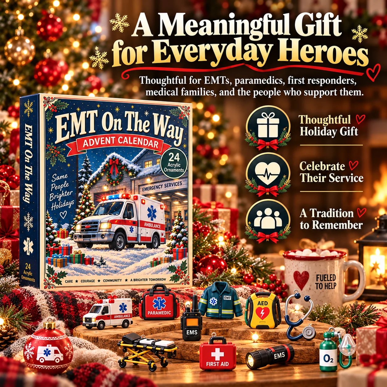 🚑 EMT On The Way Advent Calendar 2026 – 24-Day Countdown detail
