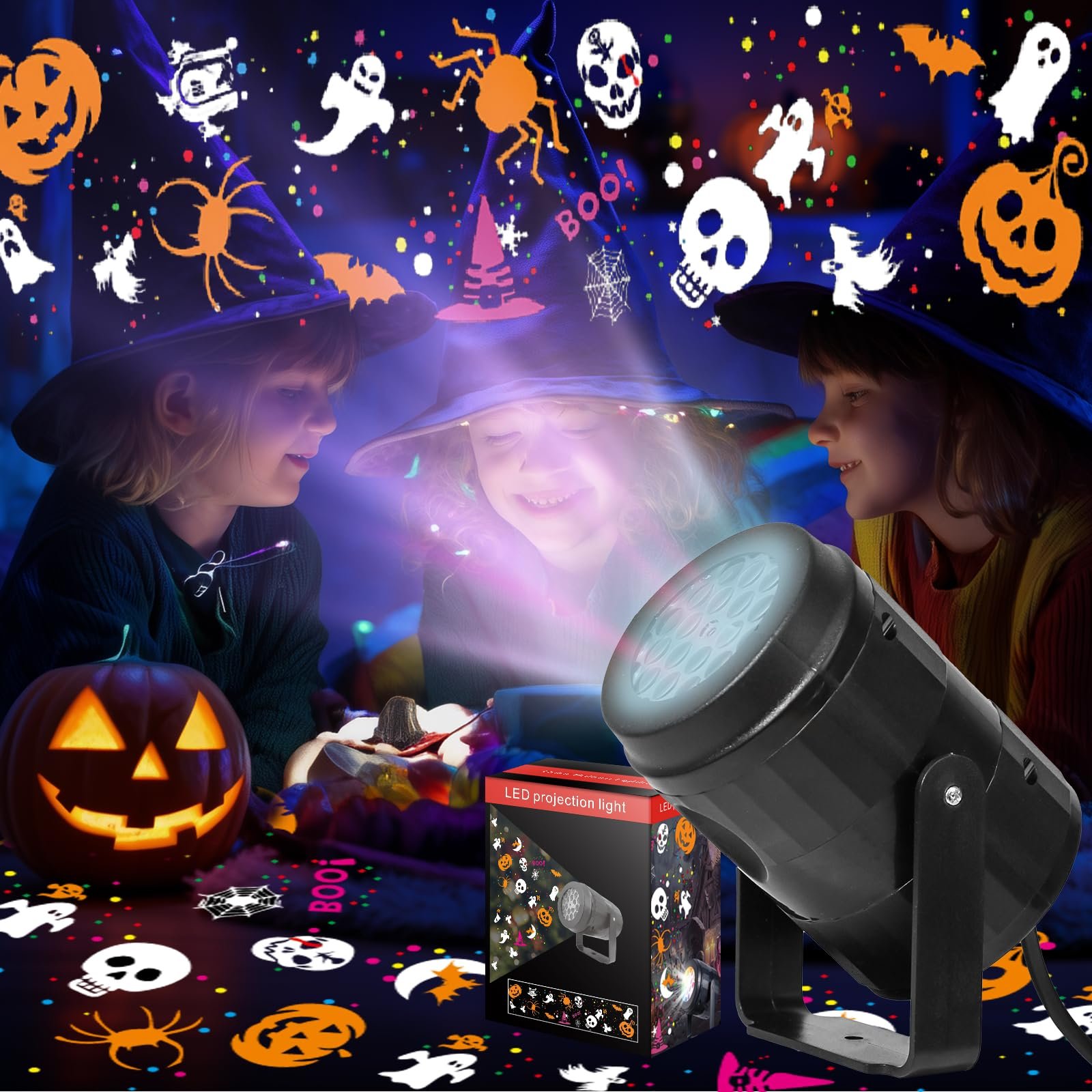 Halloween projector preview