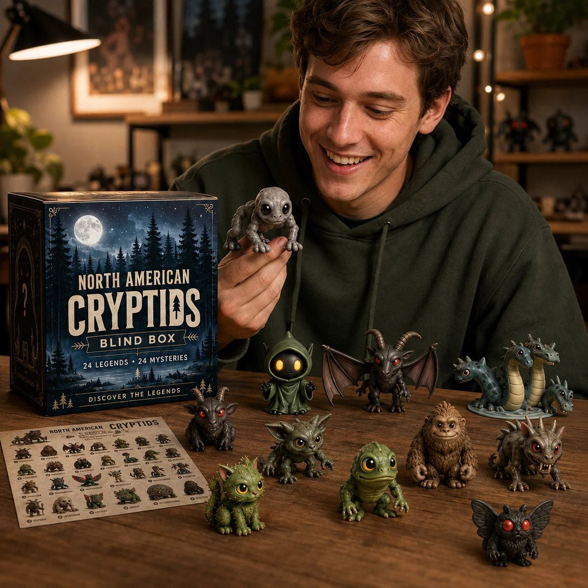 Adult North American Cryptids collector