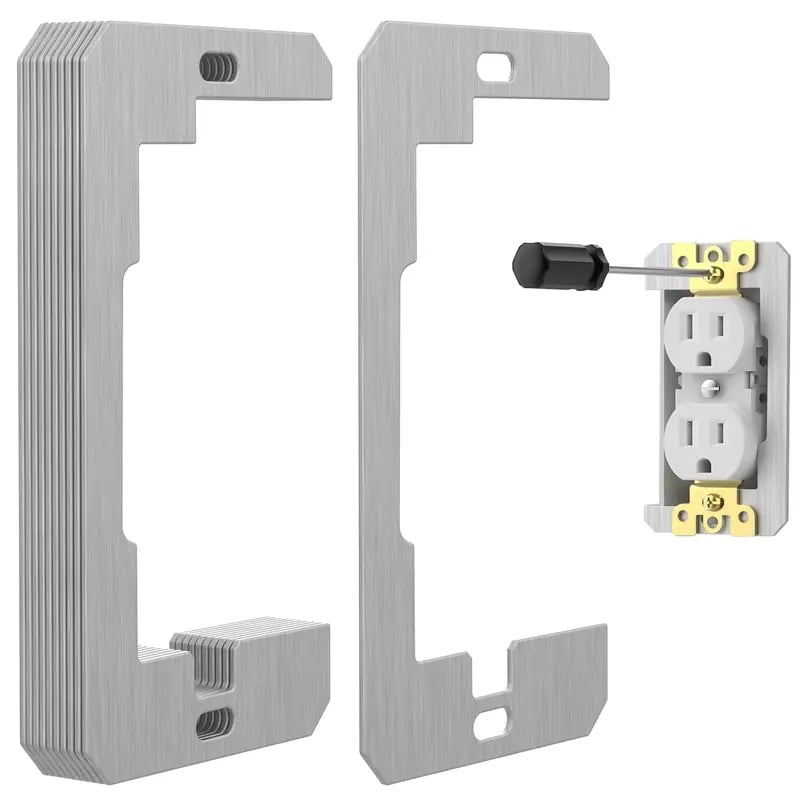 Outlet spacer installation steps
