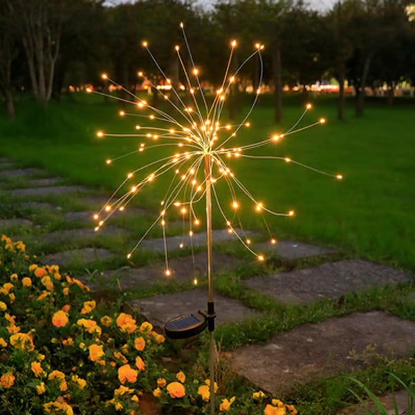 ❤️Letzter Tag 49 % Rabatt - Solarbetriebene Lichterketten für den Garten