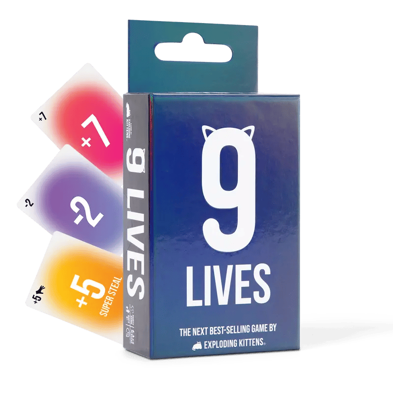 9 Lives fast-paced family card game