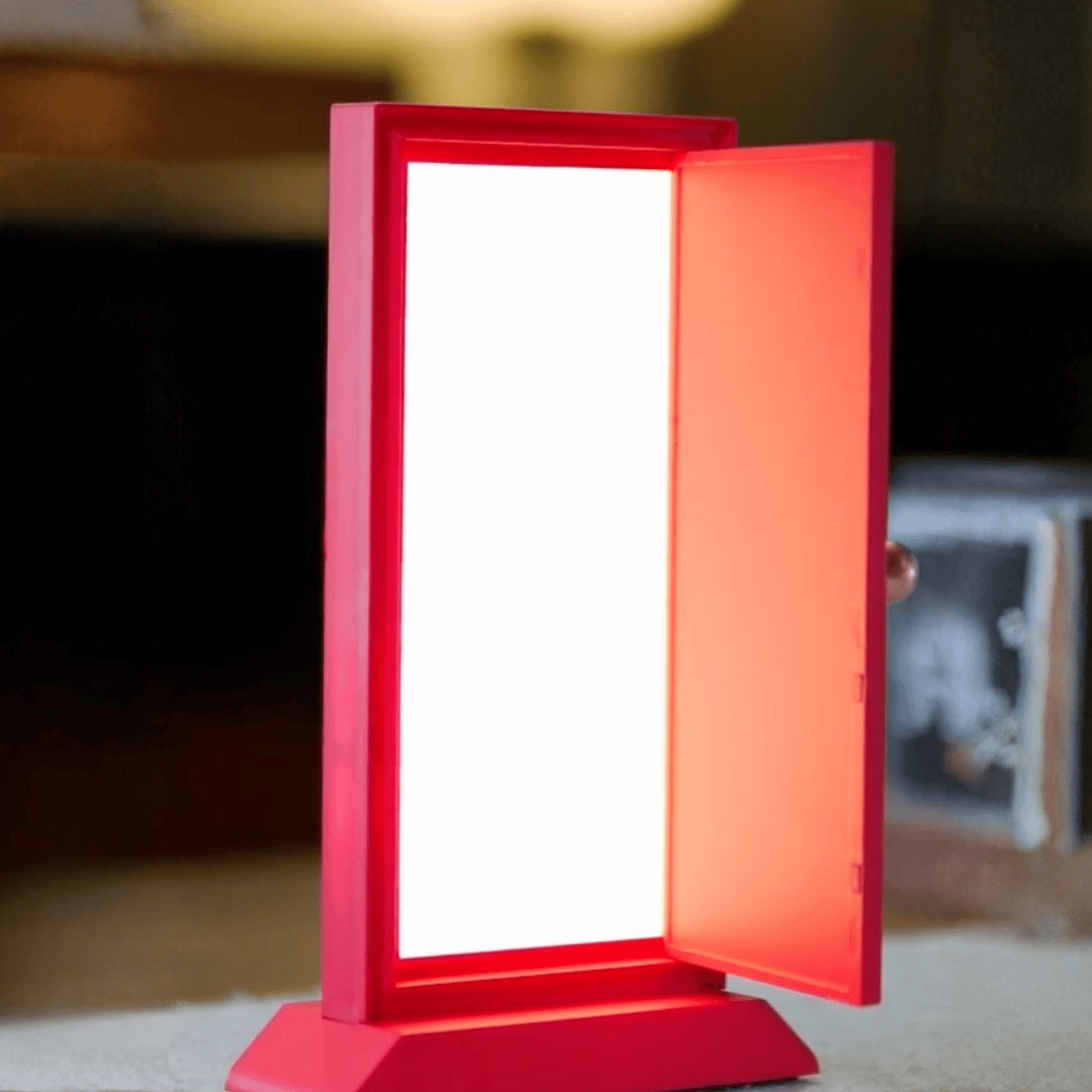 Mini door light in a home setting