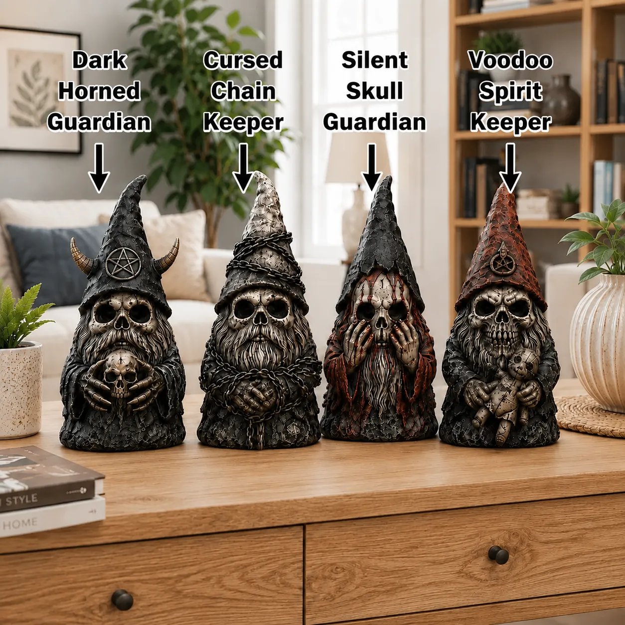 šLast Day 60% OFF - Gothic Garden Gnome šLast Day 60% OFF - Gothic Garden Gnome