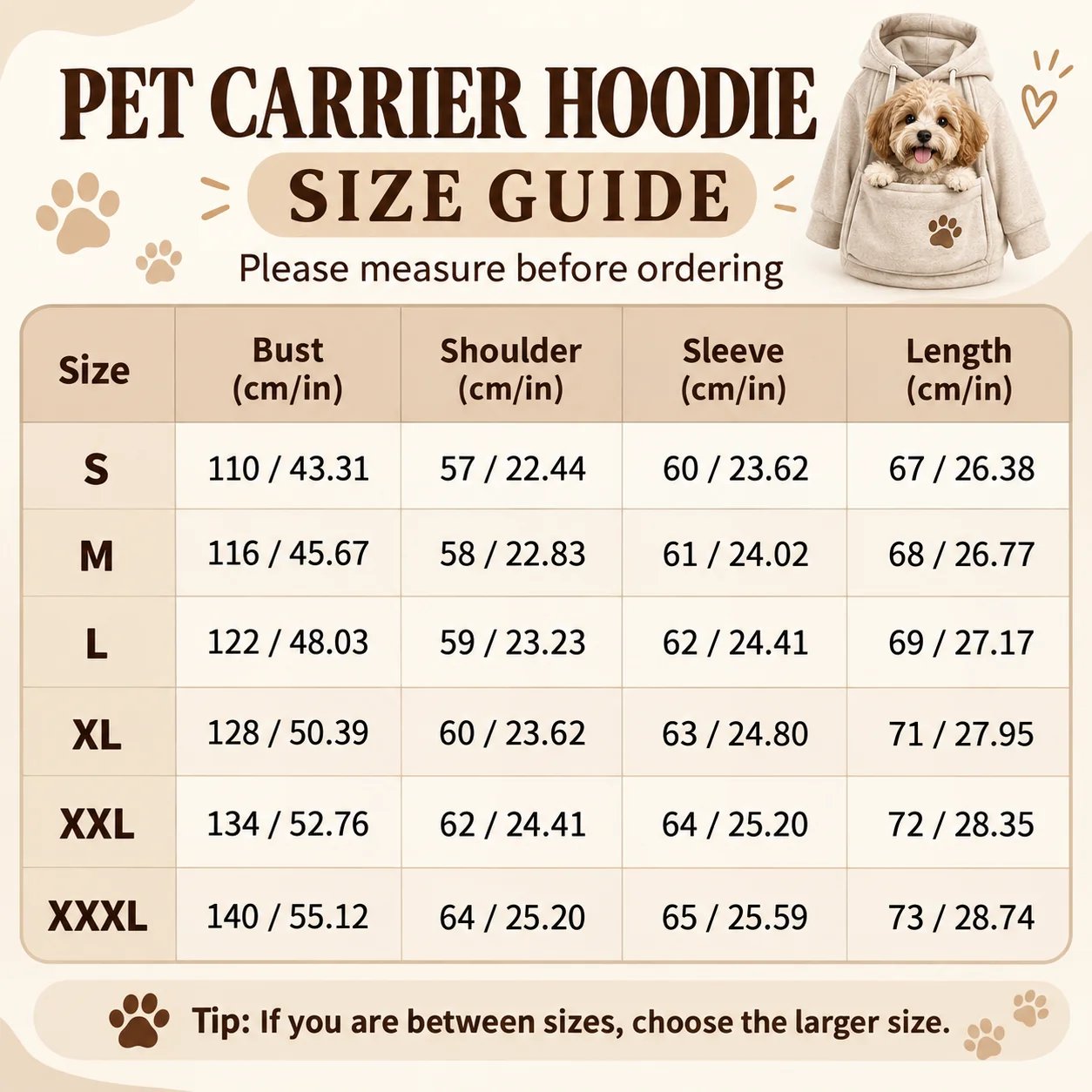 Cozy pet pouch for small pets
