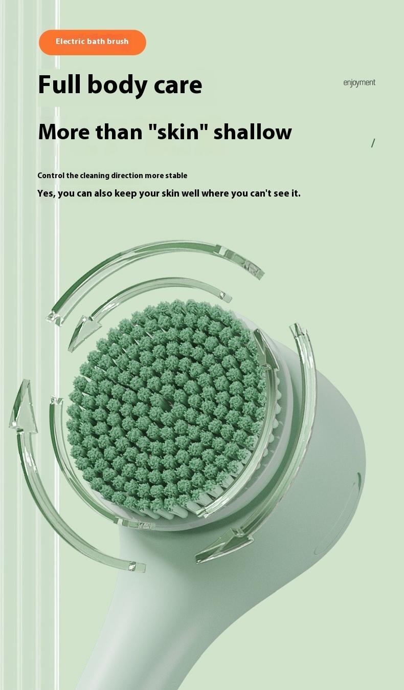 Motorized Rotating Shower Body Brush