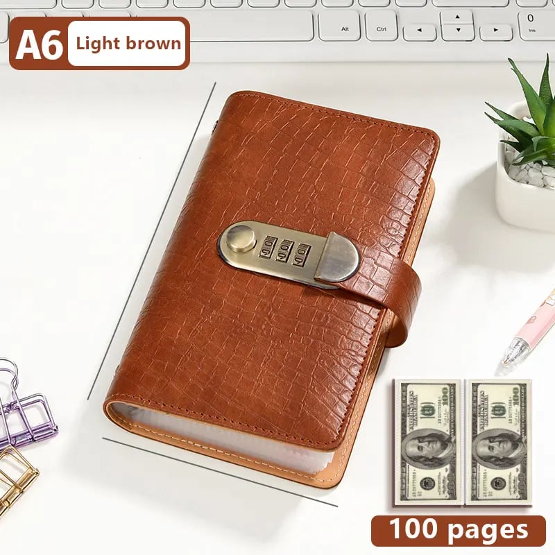 Lockable savings notebook product details