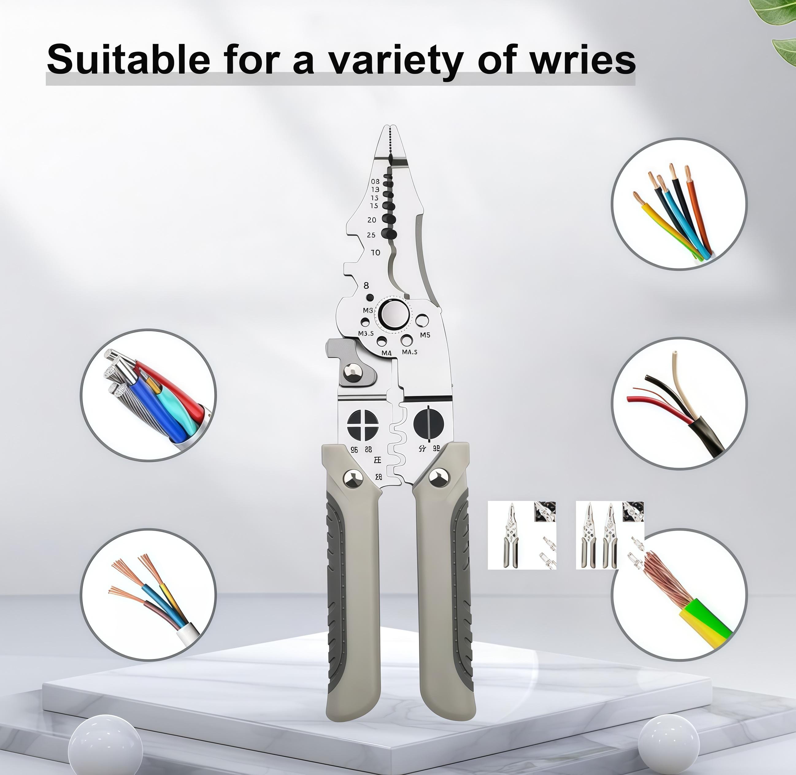 Quick Wire Connection Assortment Kit with Wire Stripper & （50-100）pcs Lever Connectors for 28-12 AWG Wires Safe Reliable for Home Office Factory, Durable Reliable Connectors, Quick Snap Connector Switch
