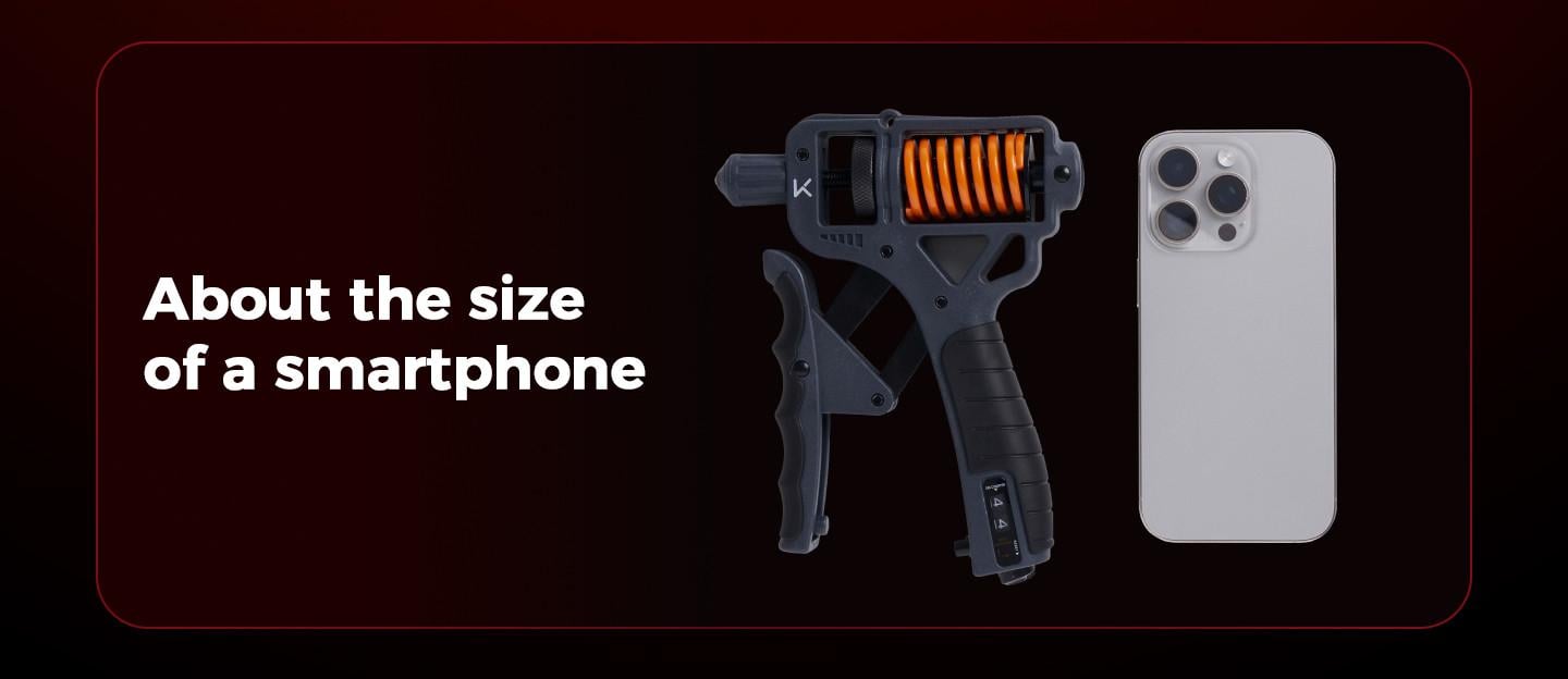 Compact and portable grip trainer