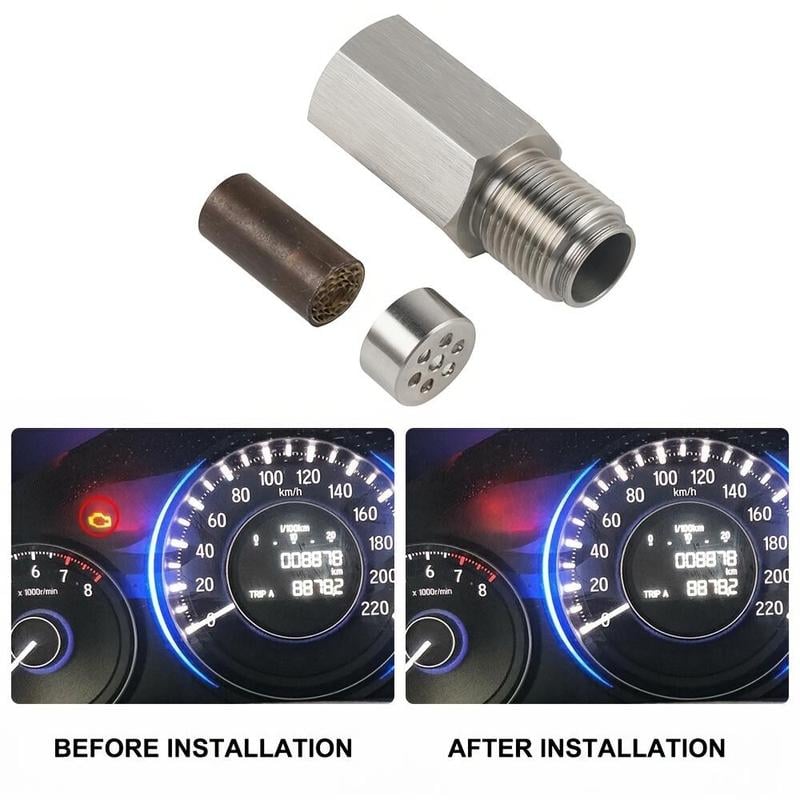 Product Introduction of M18x1.5 Oxygen Sensor Exhaust Gas Oxygen Sensor Connector with Filter Screen, 1 Count Auto Sensor Connector, Car Repair Tool 2