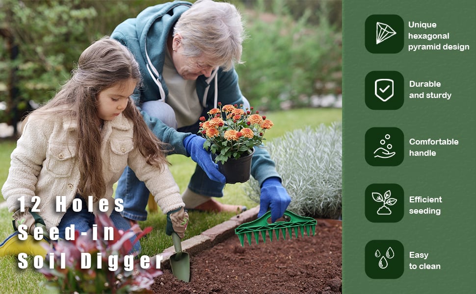 12-hole seed-in soil digger 12-hole seed-in soil digger
