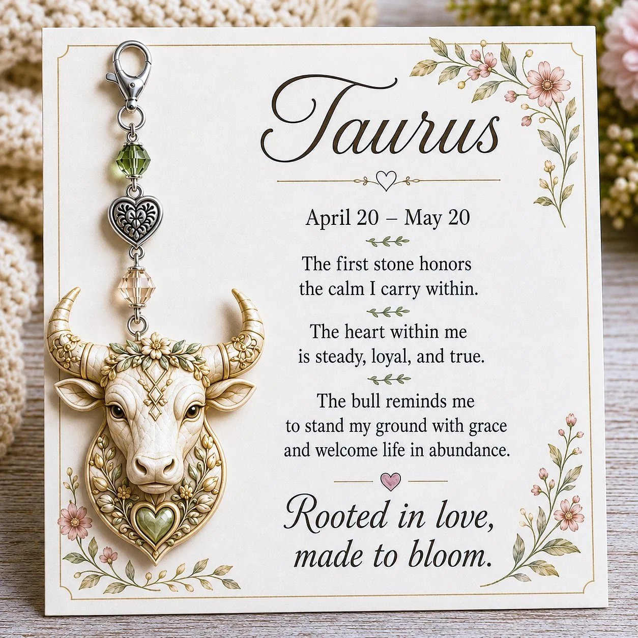 Personal astrology keepsake gift