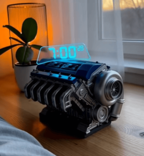 Car Alarm Clock