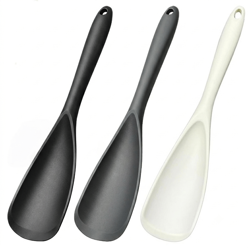 3-Pack Silicone Spoonula Set