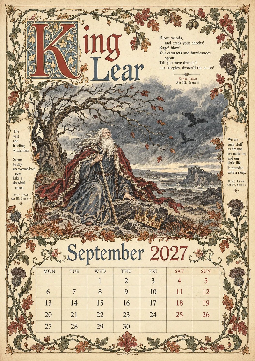 September — King Lear September — King Lear