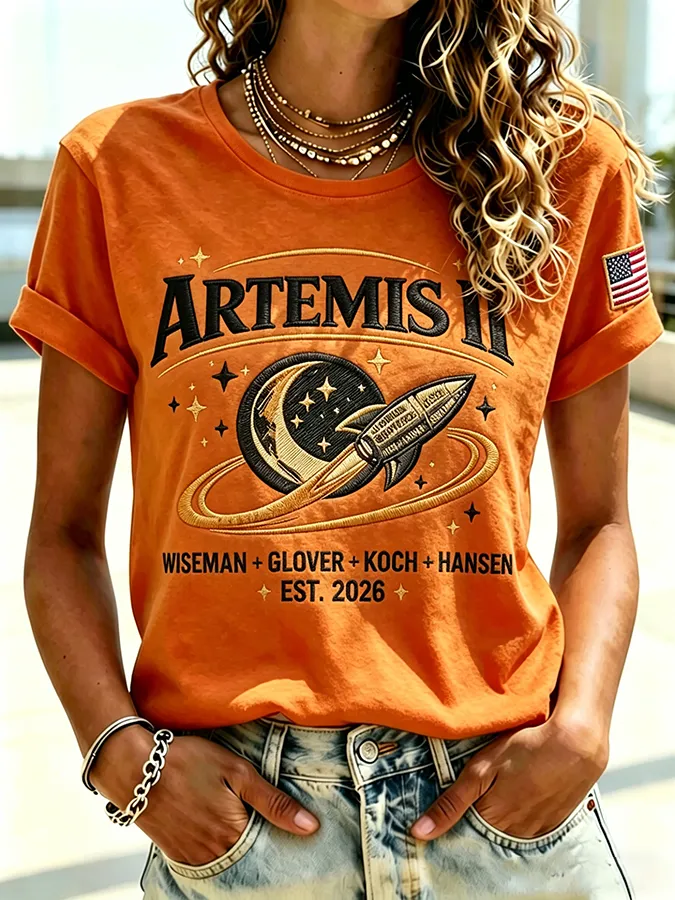 Women's Artemis II Print T-Shirt