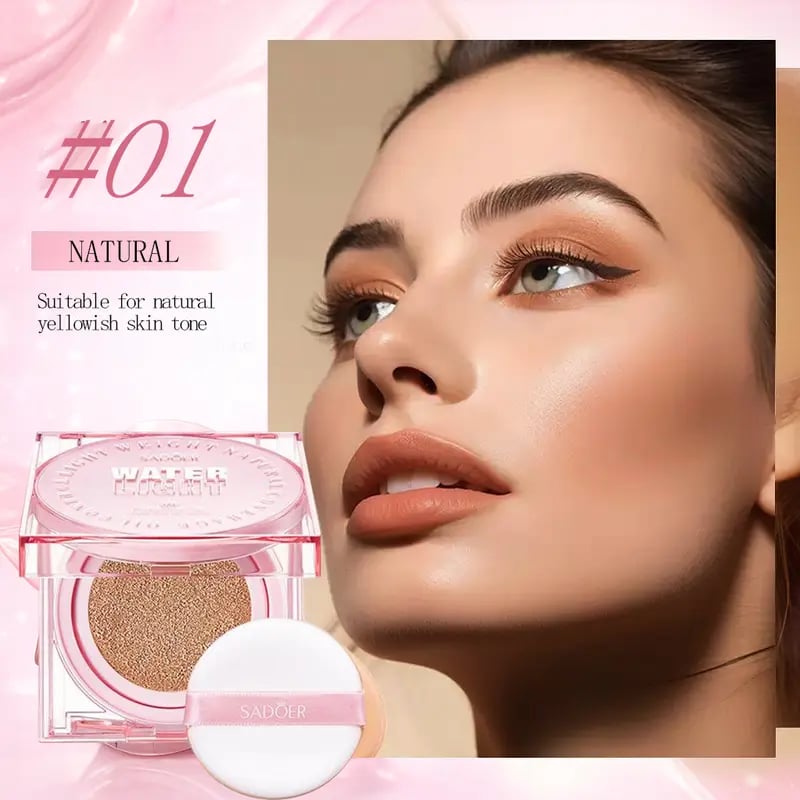 Mask Fit All-in-One Concealing Cushion Foundation - 24-hour long-lasting wear, high coverage matte finish