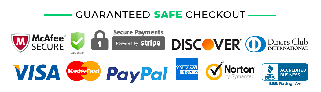 Guaranteed Safe Checkout Guaranteed Safe Checkout